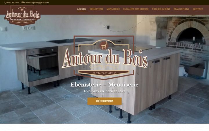Screenshot of ebenisterie-autourdubois.fr