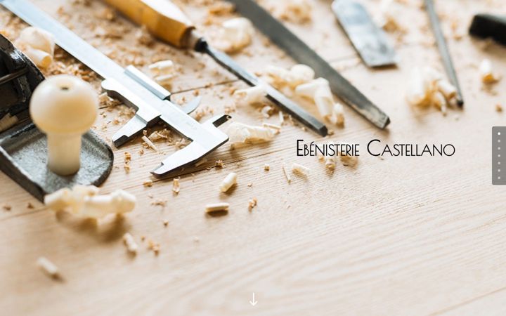 Screenshot of ebenisterie-castellano.ch