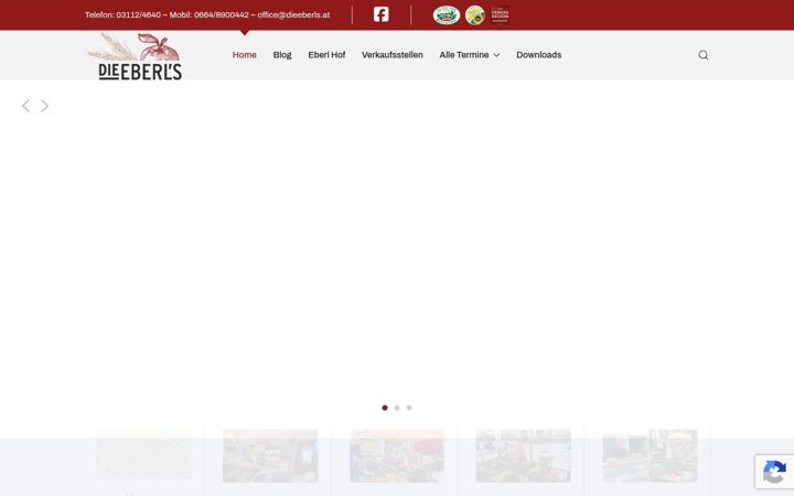 Screenshot of eberl-hof.at