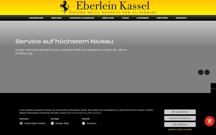 Screenshot of eberlein-kassel.de