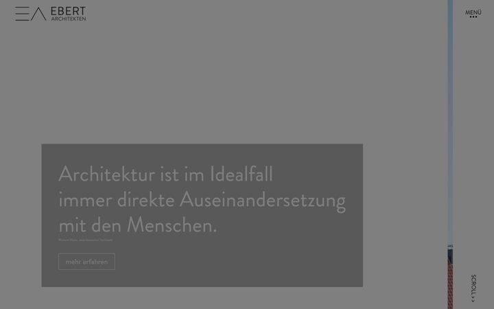 Screenshot of ebert-architekten.de
