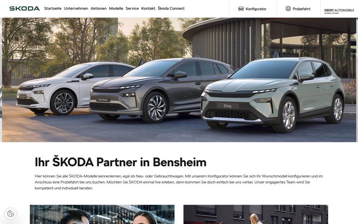 Snimka zaslona za ebert-automobile-bensheim.skoda-auto.de