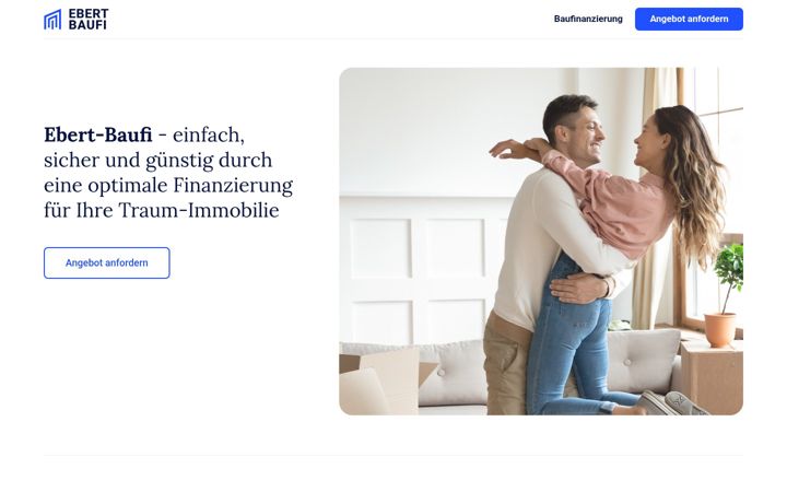 Screenshot of ebert-baufi.de