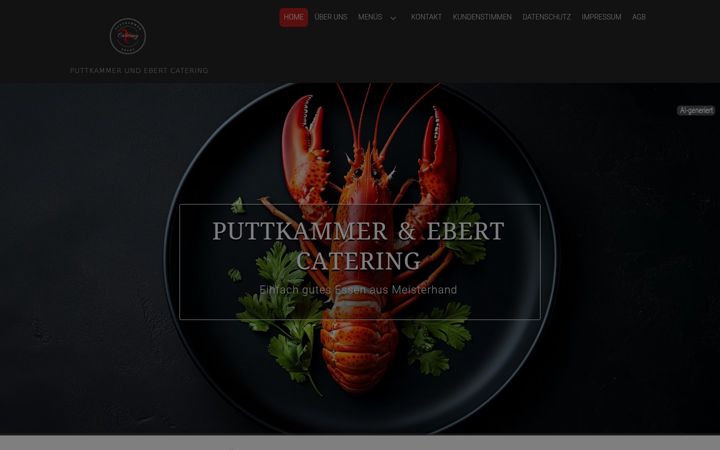 Screenshot of ebert-catering.de