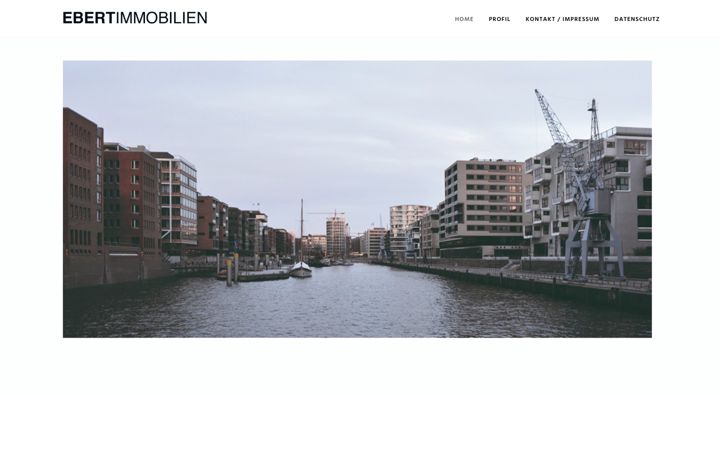 Screenshot of ebert-immo.com