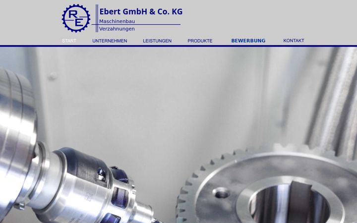 Screenshot of ebert-verzahnungen.de