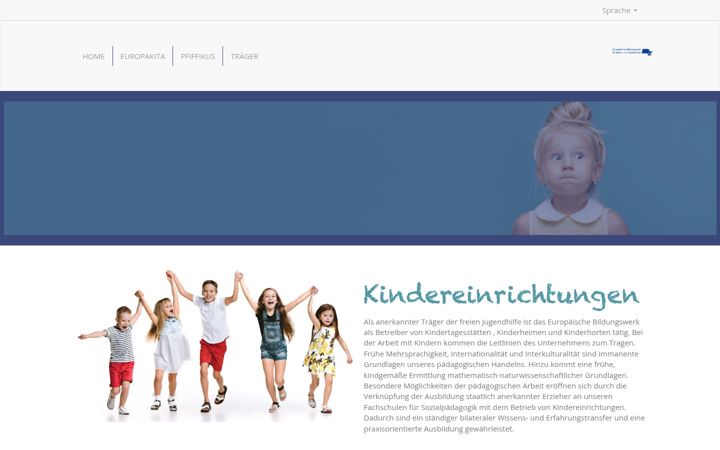 Snimka zaslona za ebg-kindereinrichtungen.de