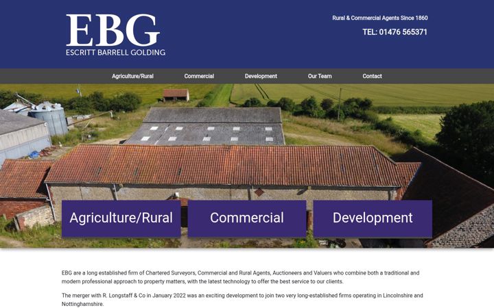 Screenshot of ebgproperty.co.uk