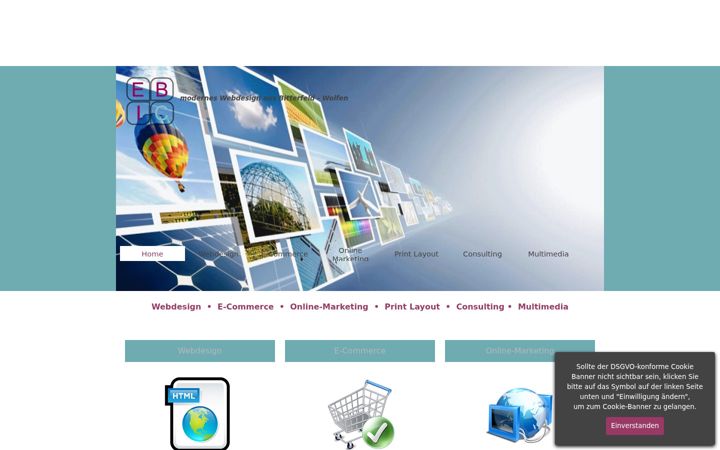 Screenshot of ebi-c.de