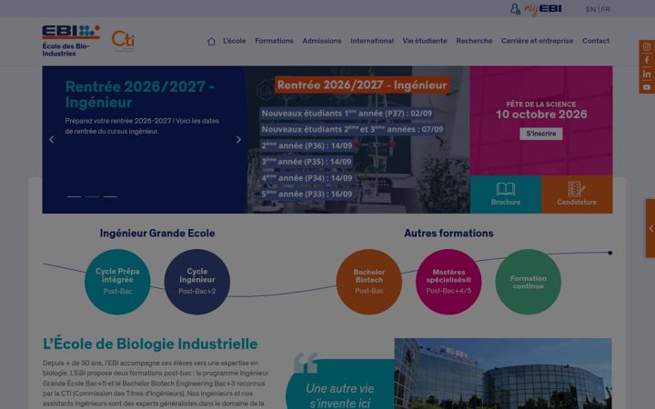 Screenshot of ebi-edu.com