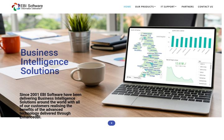 Screenshot of ebi-software.co.uk