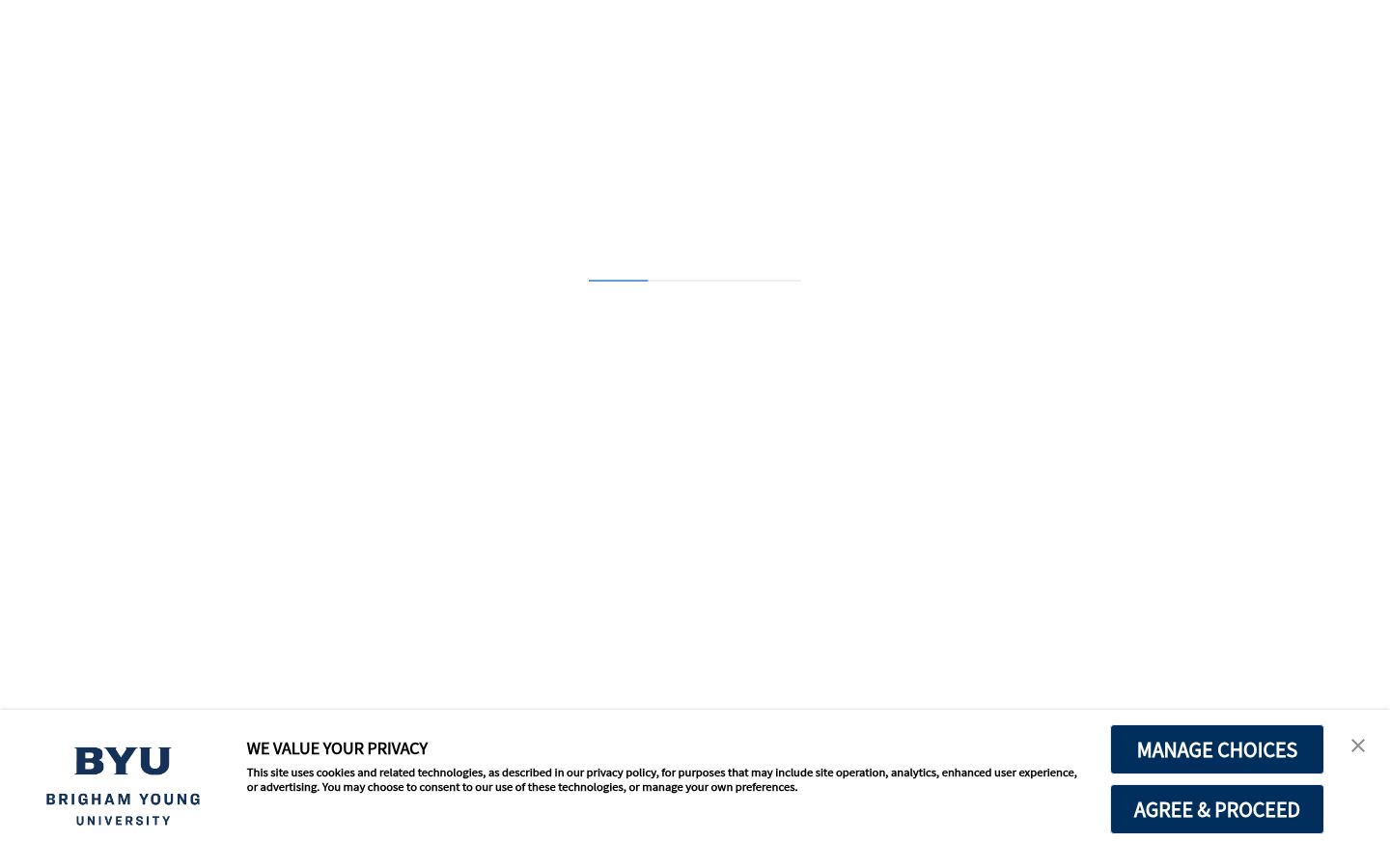 Capture d'écran de la bannière de consentement affichée avant toute interaction