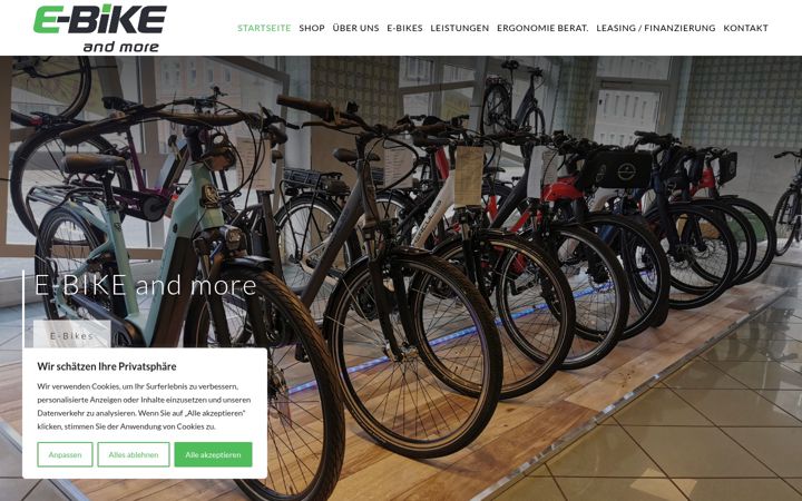 Screenshot of ebike-more.net