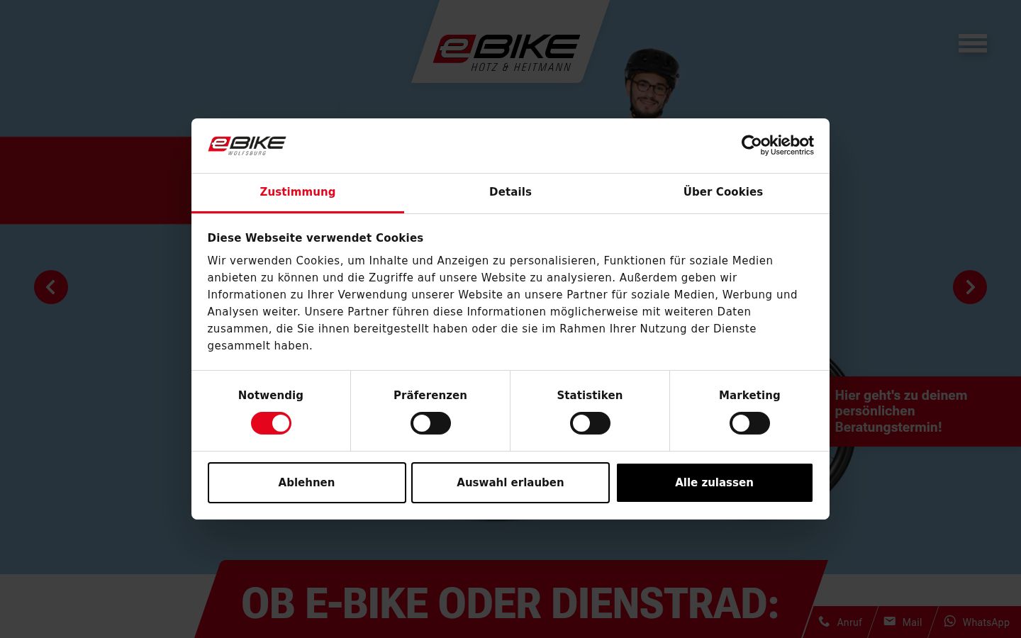Sutikimo reklamjuostės, rodytos prieš bet kokią sąveiką, ekrano kopija