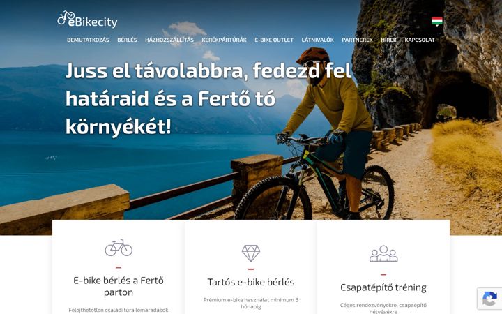 Ekraanipilt saidist ebikecity.hu