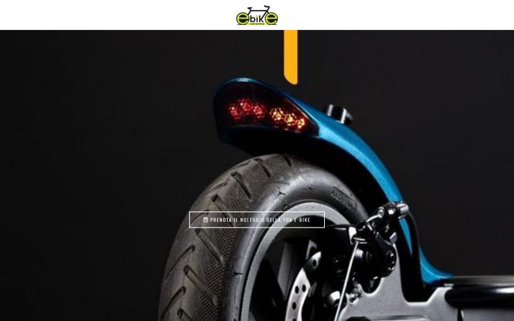 Captura de pantalla de ebikesalento.it