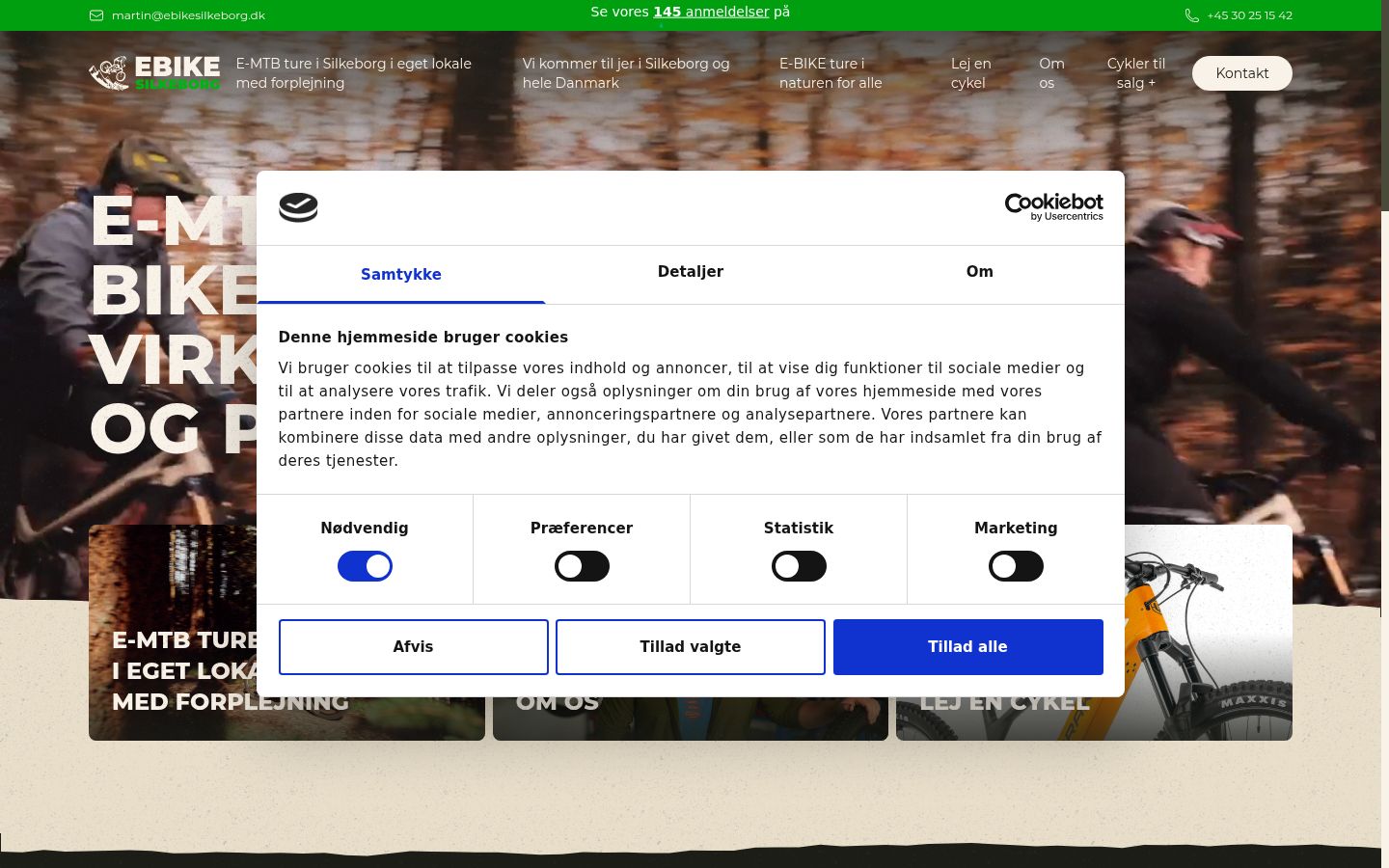 Screenshot tal-banner tal-kunsens muri qabel kwalunkwe interazzjoni