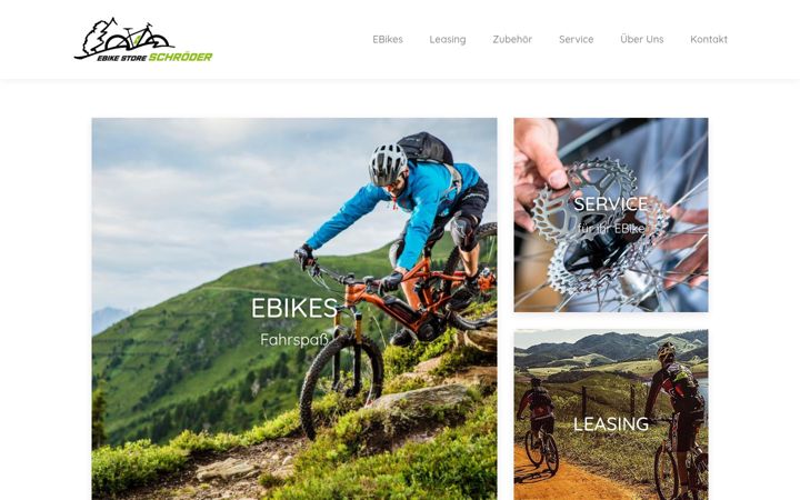 Screenshot of ebikestoreschroeder.de