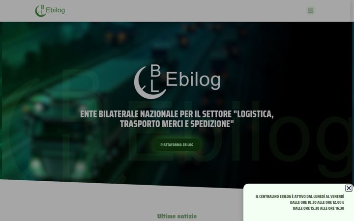 Screenshot of ebilog.it