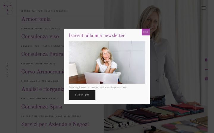 Screenshot of ebimageconsultant.com