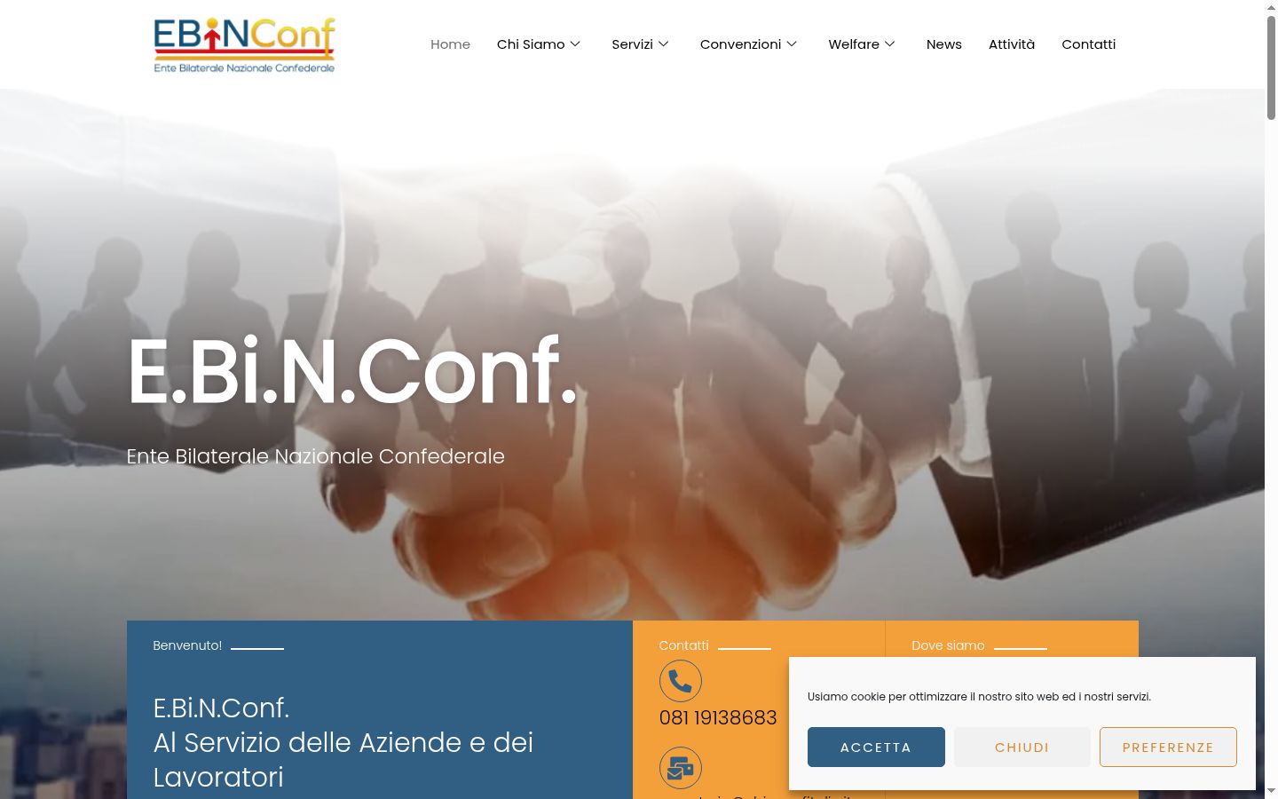 Captura de ecrã do banner de consentimento apresentado antes de qualquer interação