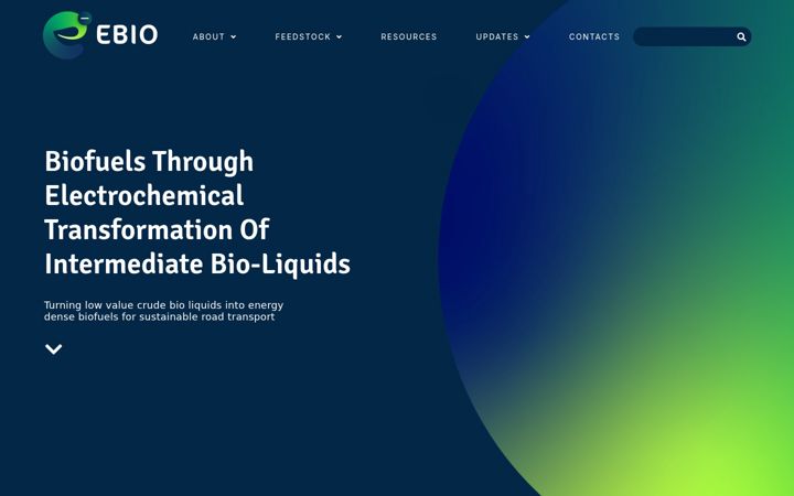 Screenshot ta' ebio-h2020.eu