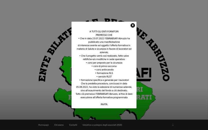 Screenshot of ebirabsafi.it