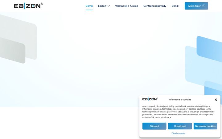 Screenshot of ebizon.cz