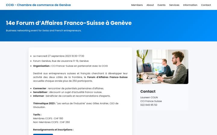 Screenshot of ebizstory.com
