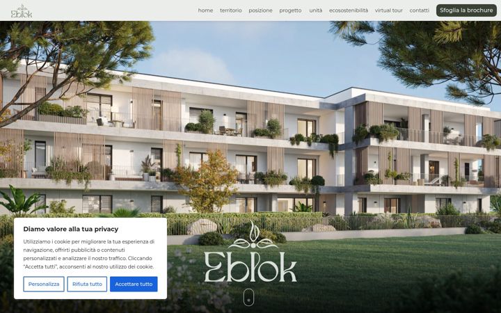 Screenshot of eblok.it