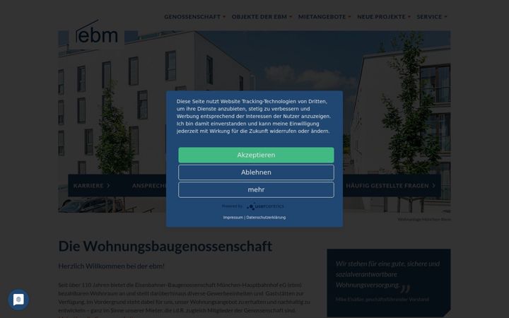 Screenshot of ebm-muenchen.de