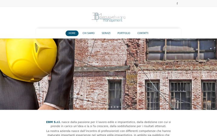 Screenshot of ebm-srl.com