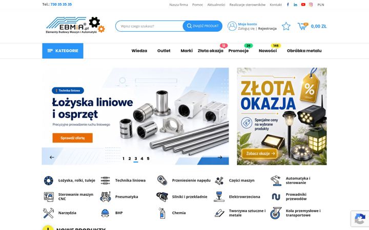 Screenshot of ebmia.pl
