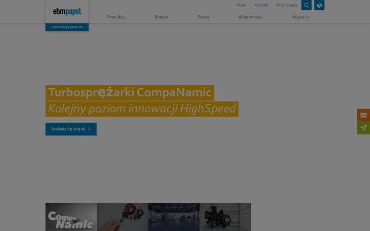 Screenshot of ebmpapst.pl