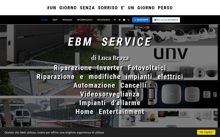 Screenshot of ebmservicepd.com