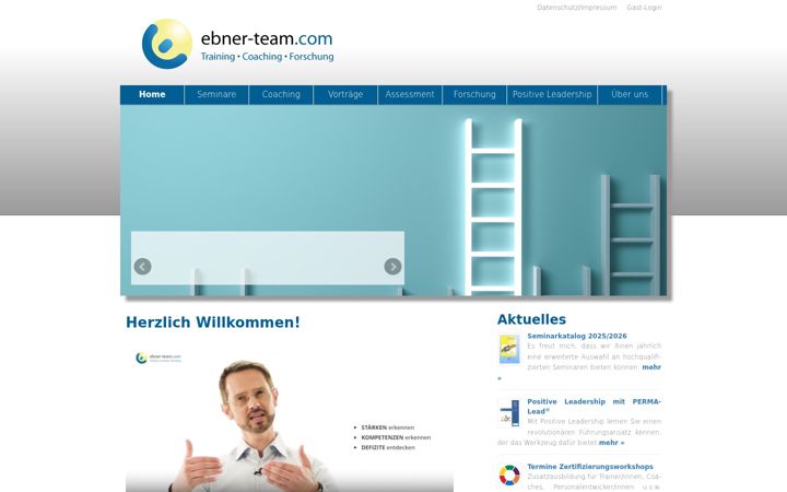 Screenshot of ebner-team.com