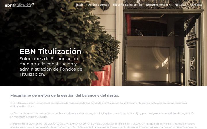 Screenshot of ebntitulizacion.com