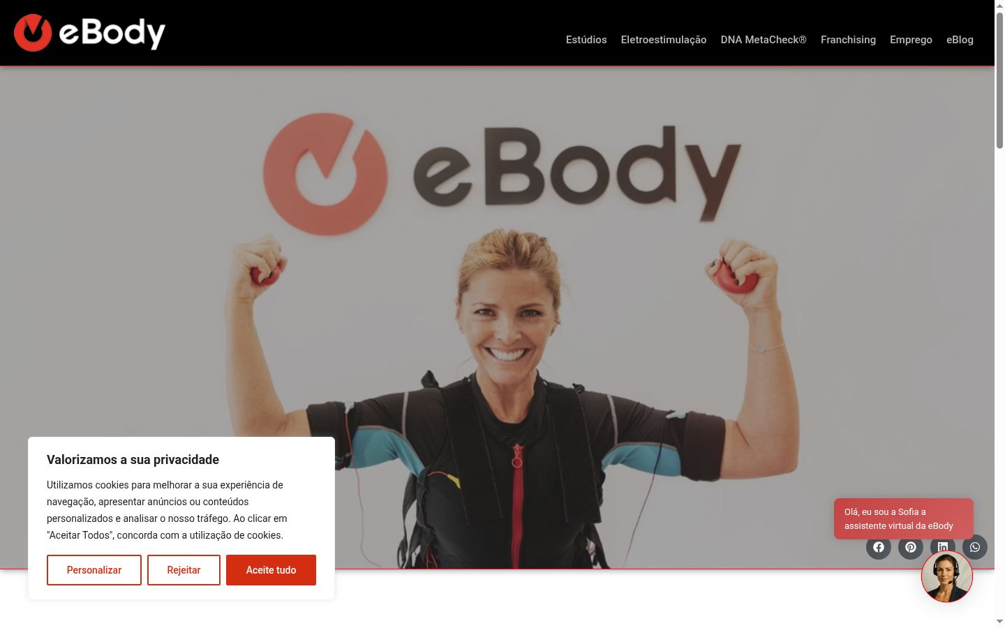 Sutikimo reklamjuostės, rodytos prieš bet kokią sąveiką, ekrano kopija