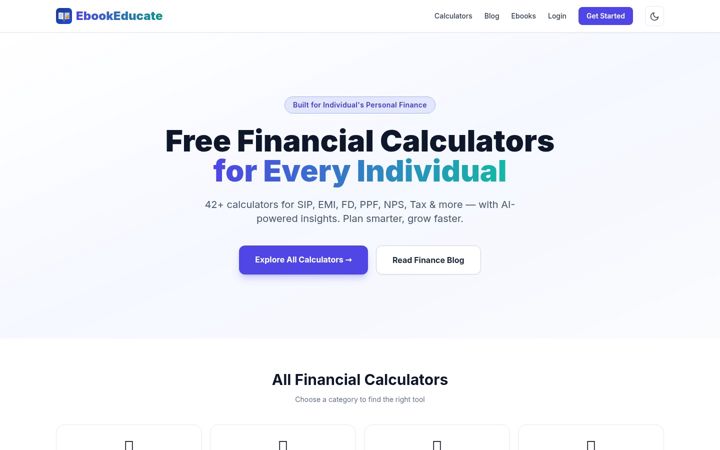 Screenshot of ebookeducate.com