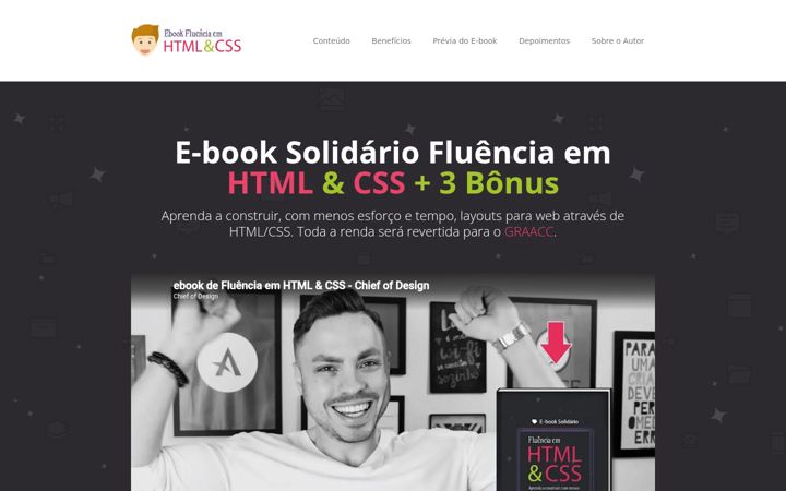 Screenshot of ebookhtmlcss.com.br