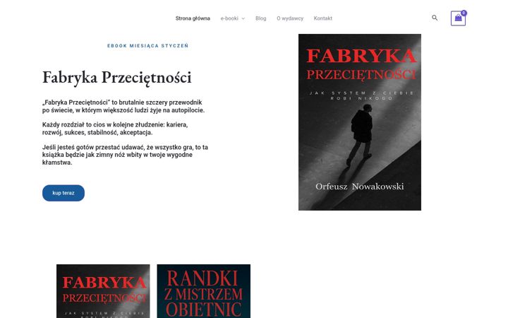 Captura de pantalla de ebookmarket.pl
