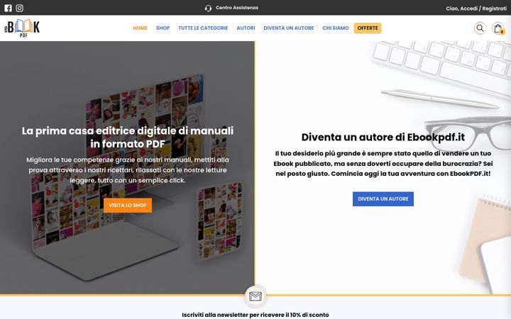 Screenshot of ebookpdf.it