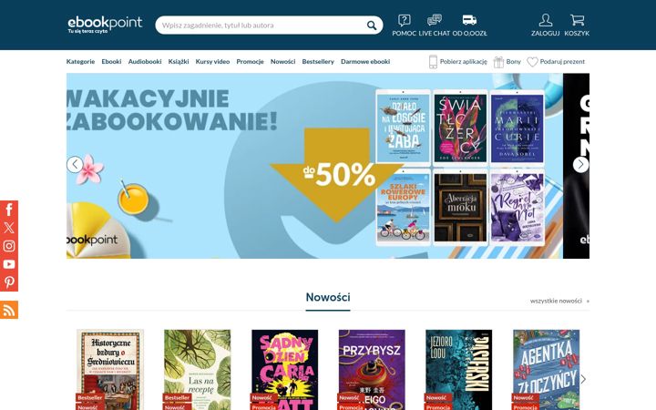 Screenshot of ebookpoint.pl