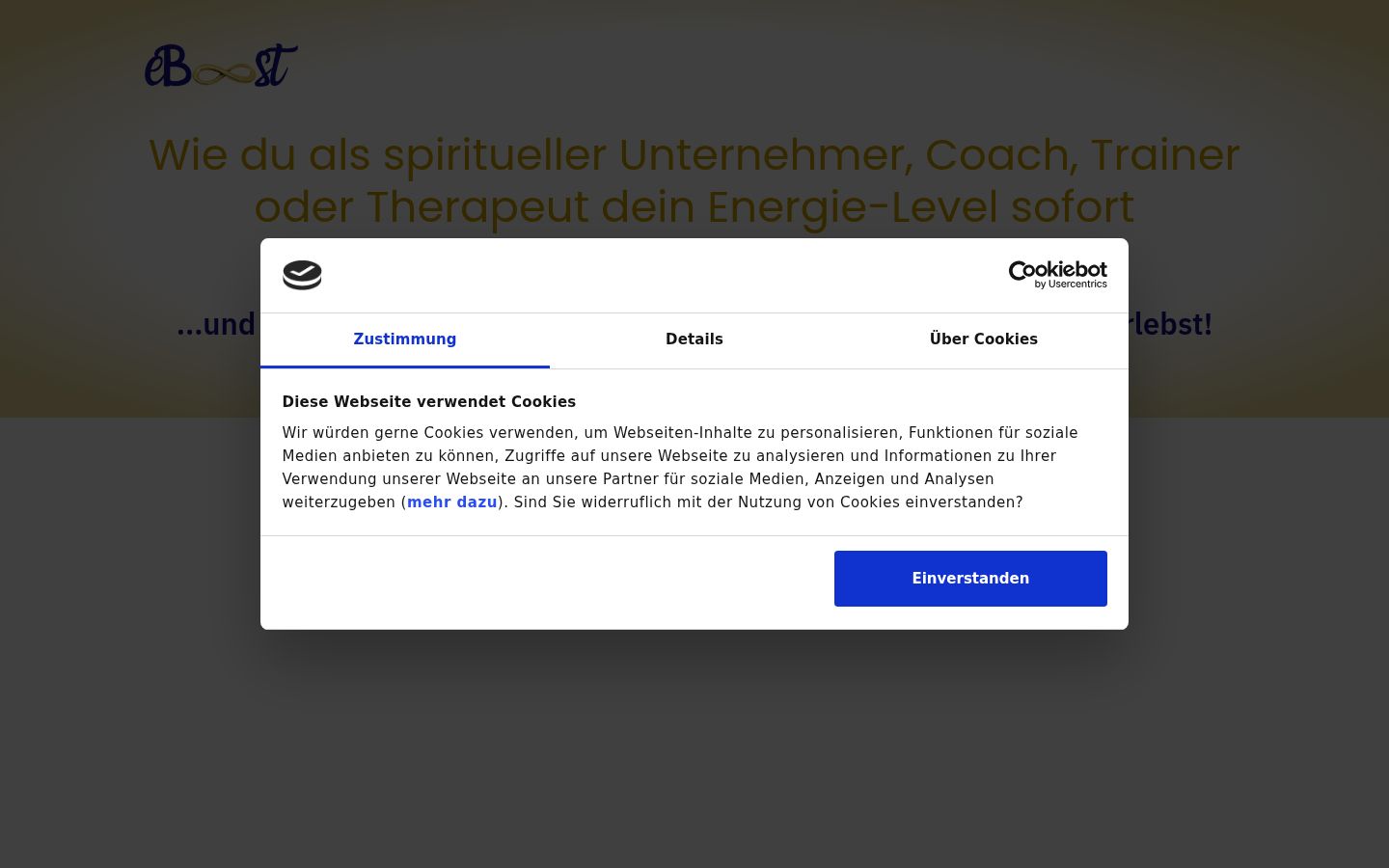 Zrzut ekranu banera zgody wyświetlanego przed jakąkolwiek interakcją