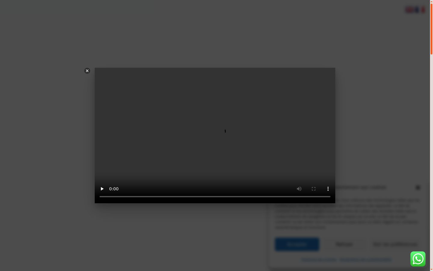 Screenshot του banner συγκατάθεσης που εμφανίστηκε πριν από οποιαδήποτε αλληλεπίδραση