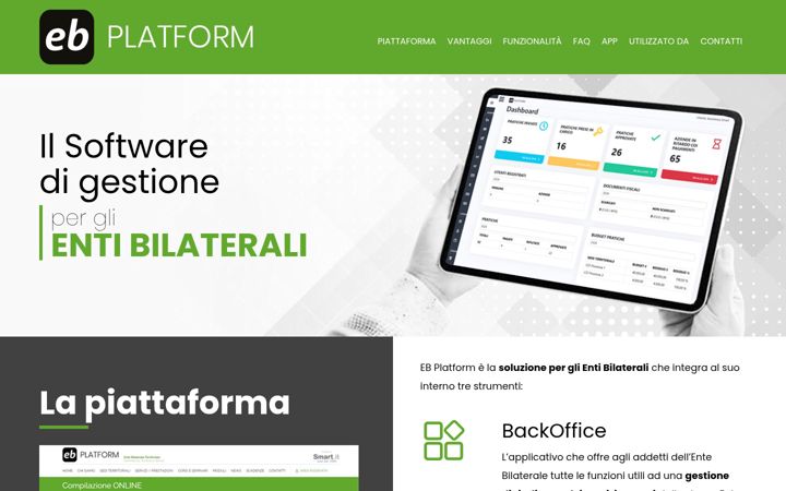 Screenshot of ebplatform.it