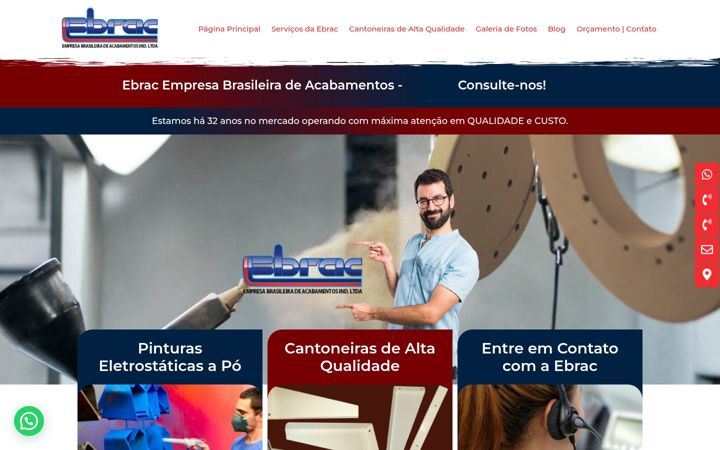 Skärmbild av ebracserv.com.br