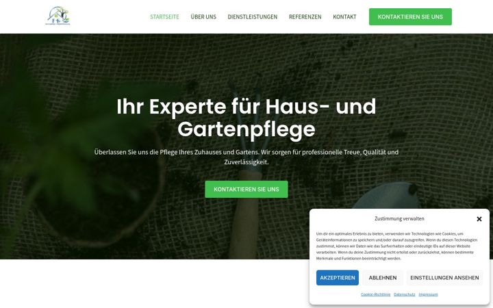 Captura de pantalla de ebrahim-hausservice.de