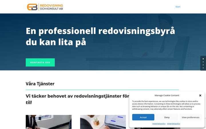 Screenshot von ebredov.se