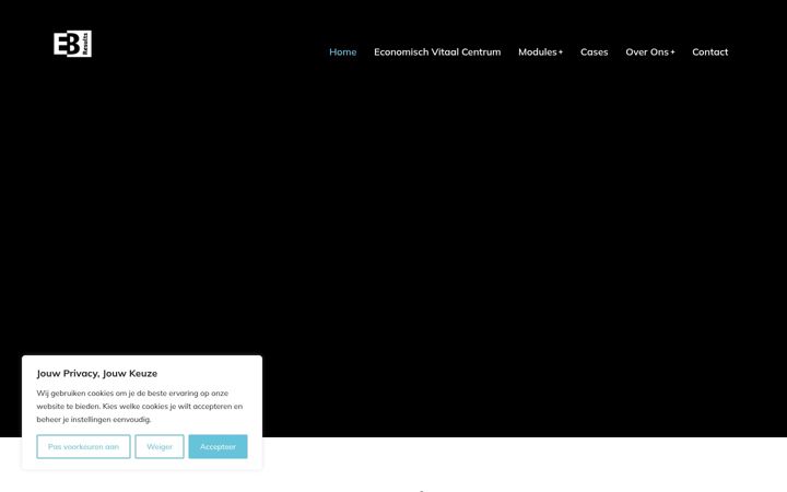 Screenshot di ebresults.nl